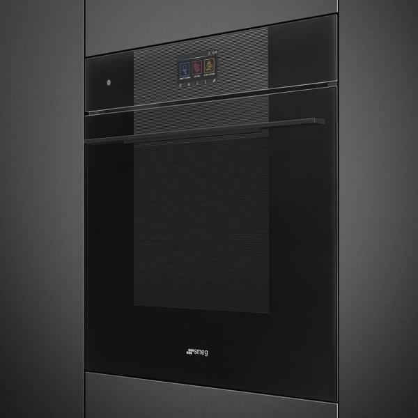 Духовой шкаф с пароваркой и функцией СВЧ Smeg SO6104APB3