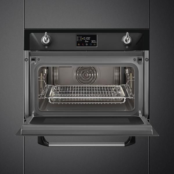 Духовой шкаф с функцией СВЧ Smeg SO4902M1N