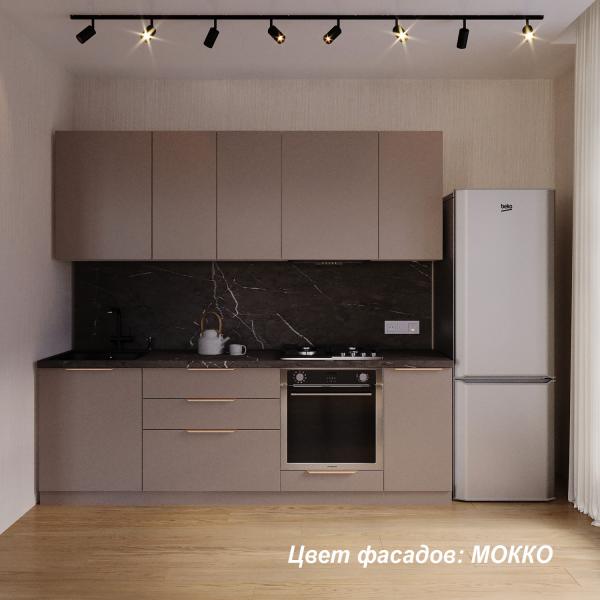 Кухонный гарнитур прямой Велуто №501
