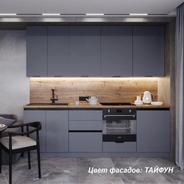 Кухонный гарнитур прямой Доминика №102