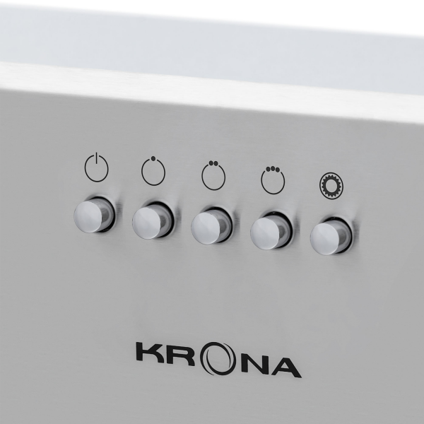 Встраиваемая вытяжка KRONA Ameli 600 inox PB