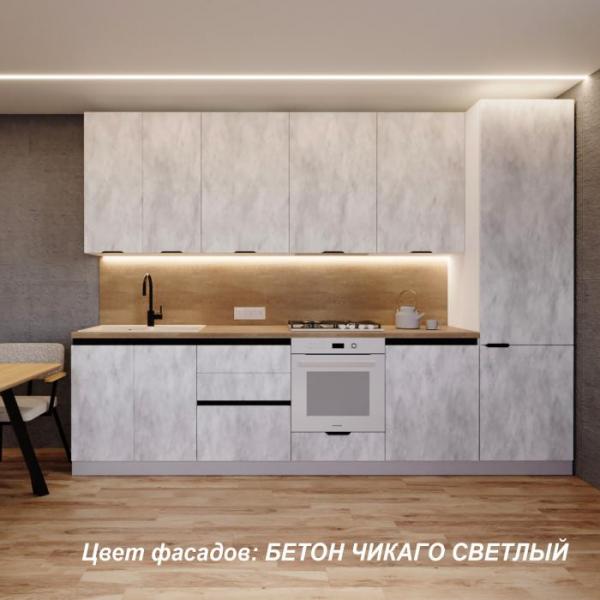 Кухонный гарнитур прямой Секвойя №204
