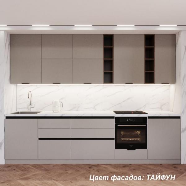 Кухонный гарнитур прямой Доминика №117