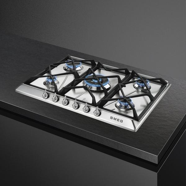 Газовая варочная панель Smeg SR975XGH