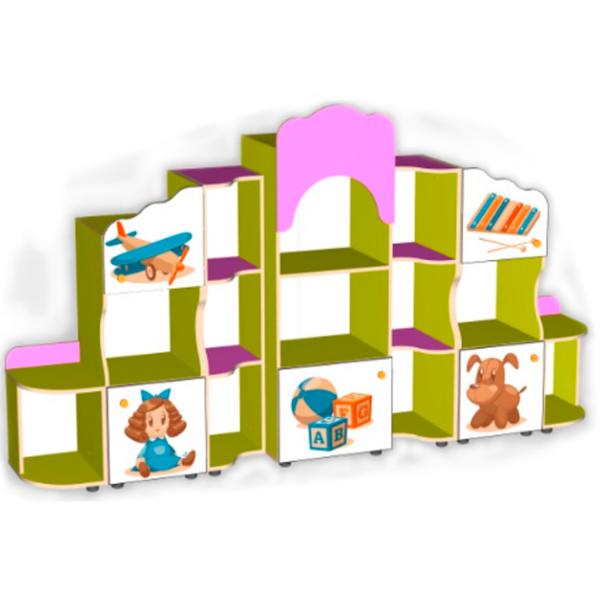 Стенка для игрушек